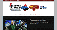 Desktop Screenshot of lesterlube.com